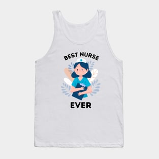 Best Nurse Ever Super Hero Tank Top